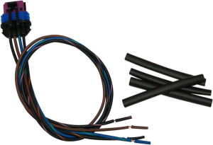 Wiring Harness With Pigtail Black, 1, nordicamoto.ro