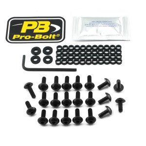 Fairing Bolt Kit For Ktm Black