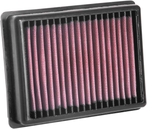 High-flow Air Filter Black, Red, 2, nordicamoto.ro