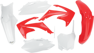 Full Body Replacement Plastic Kit Red, White