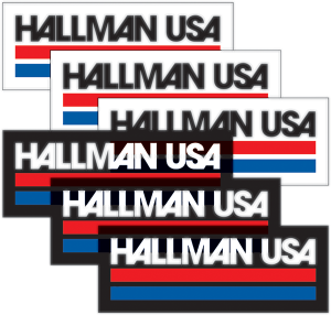 Stickere Thor Hallman USA 6Buc.