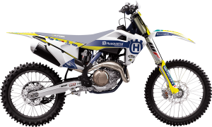 Trophy Graphic Kit Yellow, White, Blue