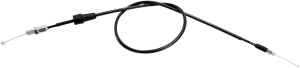 MOOSE RACING Black Vinyl Throttle Cable Black 
