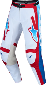 Pantaloni Racer Hunt, albi, nordicamoto.ro