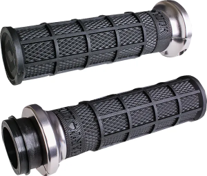 Harley Hart-luck Signature V-twin Lock-on Grips Black