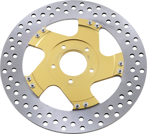 Two-piece Brake Rotor Gold