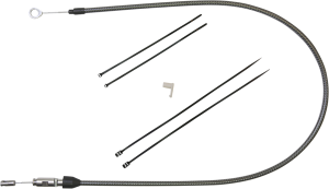 Karbonfibr Quick Connect Upper Clutch Cable Silver