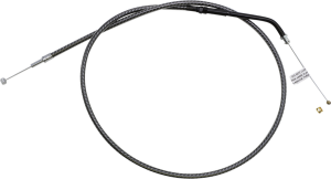 Karbonfibr Braided Throttle/idle Cable Silver, 1, nordicamoto.ro