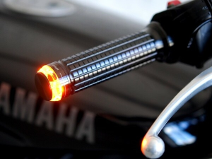 Mo-blaze Disc Turn Signals Anodized Black