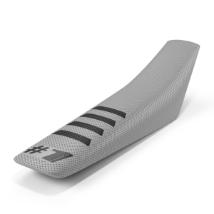 Husă Universală pentru Șa ONEGRIPPER RIBBED Gri Deschis/Negru – Enduro & Motocross, nordicamoto.ro