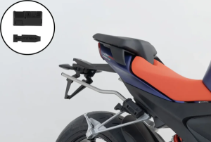 Blaze Panniers Spacer Bars Black, Silver 