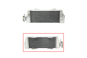 RADIATOR PSIHIC KTM SX 125/144/150 '98-06, EXC 125 '98-06, SX 250 '03-06 CAPACITATE STANDARD Ranforsat STÂNGA (BUC) (CU Buson)