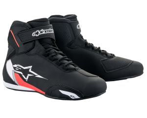 Ghete Alpinestars Sektor Black/White/Red