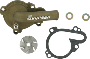 Supercooler Water Pump Cover And Impeller Kit Magnesium, Powder-coated, 1, nordicamoto.ro