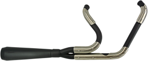 Assault 2:1 Exhaust System Black 