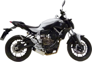 Underbody Exhaust System Matte, 1, nordicamoto.ro
