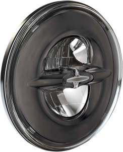 7(r) Reflector Style Led Headlamp Chrome