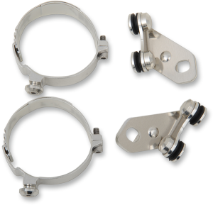 Custom Lower Deflector Mount Kit Silver, 1, nordicamoto.ro