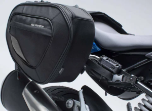 Blaze Saddlebag Set Black, Gray