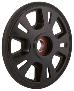 Sno-X Idler wheel BRP 200mm Black, Bearing 6004