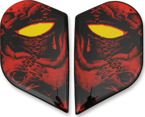 Alliance Gt The Horror Side Plate Kit Red Red