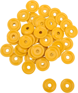 Round Digger® Aluminum Support Plates Yellow, 1, nordicamoto.ro