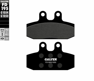 Semi-metallic Brake Pads, 1, nordicamoto.ro