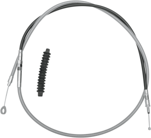 High-efficiency Braided Stainless Steel Clutch Cable Silver