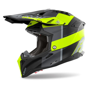 Cască Moto Cross Airoh Aviator 3  Monarch Yellow Matt