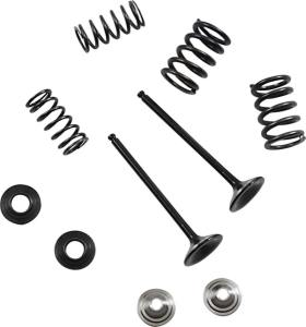 MOOSE RACING Stainless Exhaust Valve And Spring Kit 