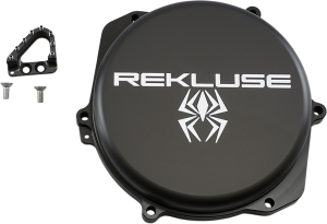 Clutch Cover Black, Anodized