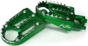 Footpeg Green, 2, nordicamoto.ro