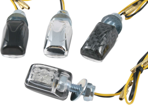 E-marked Rear Winker Light Black, 1, nordicamoto.ro