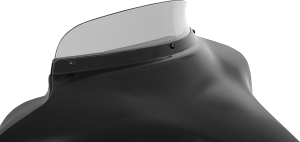 Batwing Spoiler Windshield Clear, Gray, 1, nordicamoto.ro