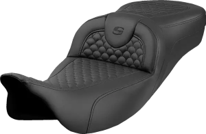 Dragon Scale Stitch Roadsofa Seat Black 