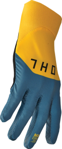 Manusi Thor Agile Rival Black/Teal/Yellow S, 2, nordicamoto.ro