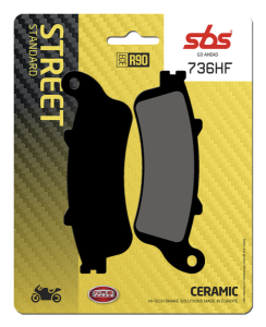 Hf Street Ceramic Organic Brake Pads, 1, nordicamoto.ro