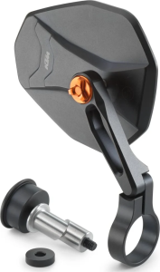 Handlebar end mirror