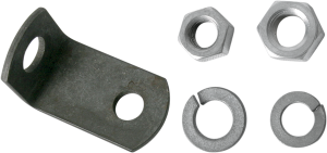 Carburetor Support Bracket Black, Silver