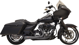 Road Rage 2:1 Short Exhaust System Black, 1, nordicamoto.ro