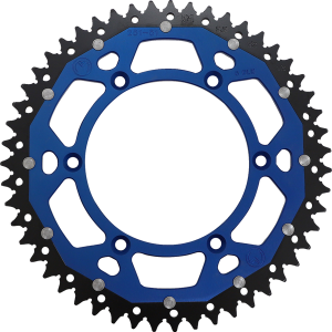 MOOSE RACING Pinion dublu albastru, 2, nordicamoto.ro