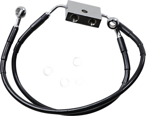 Stainless Steel Brake Line Kit Black