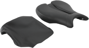Gel-channel Track Carbon Fiber Sport Seat Black, 3, nordicamoto.ro