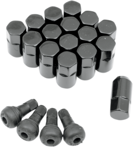 Atv/utv Wheel Lugnut Black