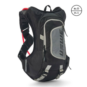 Rucsac hidratare Uswe RAW 8 Black/Gray