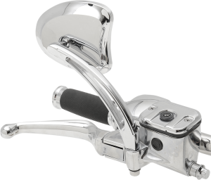 Touring Mirror With Slotted Stem Chrome, 1, nordicamoto.ro