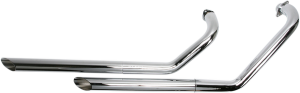 Classic Slashcut Exhaust System Chrome, 1, nordicamoto.ro