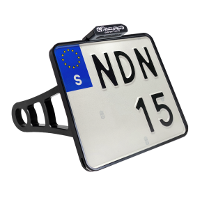 License Plate Side Mounts White, 2, nordicamoto.ro