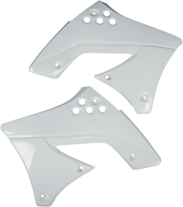 Radiator Covers Kawasaki Kxf250 White White