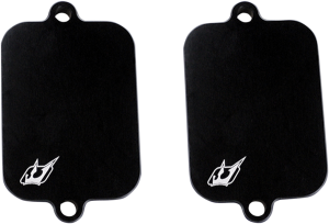 Engine Block Off Plates Black, 1, nordicamoto.ro